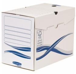 Fellowes Archiválódoboz, A4, 200 mm, FELLOWES "Bankers Box Basic", kék-fehér (IFW4460403) - jatekotthon