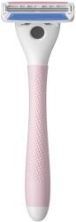 ENCHEN Xiaomi Enchen T30 kézi borotva 3 pengés borotvafejjel, csúszásmentes markolattal - Pink