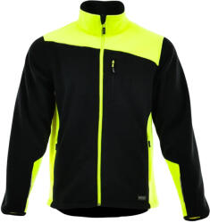 SARA Comfort Plus Polár Pulóver Fekete/Sárga - 2XL (DT-SARA-1-12-620-25-27-2XL)