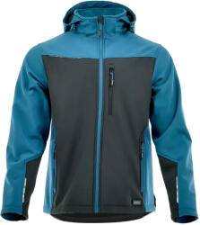 SARA Comfort Plus Softshell Kabát Fekete/Kék - XL (DT-SARA-1-13-620-80-25-XL)