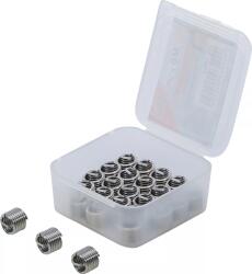 BGS technic Insertii Helicoil pentru reparatii filete M8x1.25, 25 piese, BGS 1959-3 (B-1959-3) Filiera