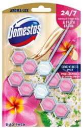 Domestos WC illatosító 2x55 g Aroma Lux Domestos Pink Jasmine & Elderflower (10468) - nyomtassingyen