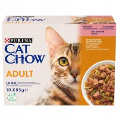 Cat Chow Adult salmon & green beans in jelly 10x85 g
