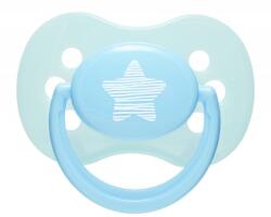 Vlnka CANPOL BABIES Suzeta silicon cires 6-18m PASTELE (3022423)
