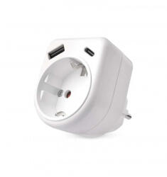 EMOS 1 Plug + 2 USB (P0075)