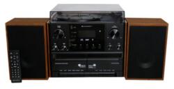  Sistem audio Soundmaster MCD5600, Bluetooth, 2 boxe, maro, 32x32, 5x29, 5cm (MCD5600)