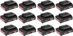 Bosch GBA 18V 2.0Ah PROFESSIONAL Akkuegység, 12 db. 0602494002 (0602494002)