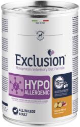 Exclusion Monoprotein Vet Diet Hypoallergenic All Breeds kutyakonzerv - kacsa, burgonya 400 g