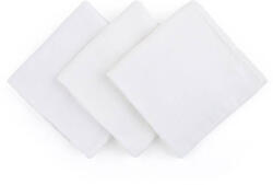 Petite&Mars Set 3 Scutece din Muselina de Bambus Petite&Mars Moussy Total White 68x68cm (415833)