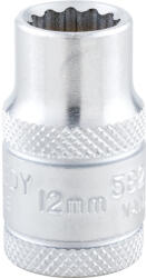 Cromwell 12mm dugókulcs 1/2" meghajtóval ken5826940k