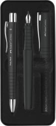 Faber-Castell B pen plus XB Poly fekete golyóstoll készlet (FC241050)