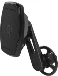 Scosche MagicMount mágneses autós tartó vezeték nélküli Qi töltő szellőzőrácsra fekete (SC-MQ2VP2-XT)