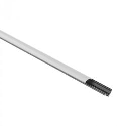 Ecolight REGIPS alumínium LED profil gipszkartonhoz, csempe alá, fekete, 1m, fekete borítással LED szalagokhoz + végzárókkal, GN Ecolight sorozat (ECOPRO0685C)