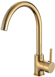 Pyramis Baterie Bucatarie Pyramis Eco Bello Monocomanda Finisaj PVD Gold (20230096)
