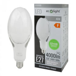 ECOLight E27 LED izzó 40W 4000lm 4000K semleges Rocket Ecolight (ECOLED9000)