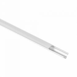 Ecolight Sarokba szerelhető eloxált alumínium LED profil 2m matt borítással LED szalagokhoz + végzárókkal RW Ecolight sorozat (ECOPRO0525M)