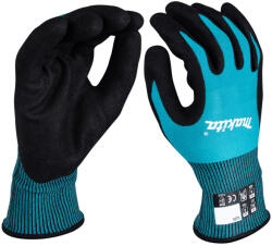 Makita munkavédelmi kesztyű mártott NITRIL bevonattal 1-es vágásbiztos (M) 8 (P-84682) - megatool