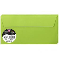 Clairefontaine Pollen boríték csomag, , 120 g, DL, 110 x 220 mm, mentazöld, 20 db