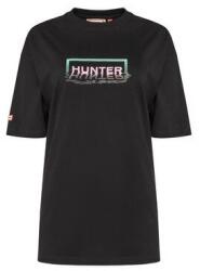 Hunter Unisex Póló, HARU0007251, Pamut, S INTL, Fekete (0000305062338_S)