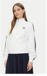 GAP női kapucnis pulóver, 732240-03, pamut/újrahasznosított poliészter, XL INTL, fehér (0000305290632_XL)
