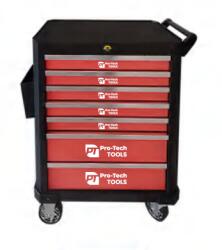Pro-Tech TOOLS Szerelőkocsi 7 szerszámosfiókkal - protechshop - 138 885 Ft