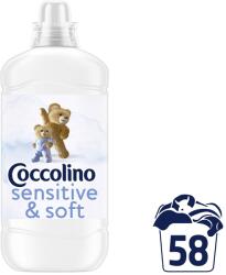 Coccolino Sensitive & Soft öblítő, 1, 45L, 58 mosás