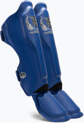 Top King Pro Semi Leather kék sípcsont- és lábfejvédők