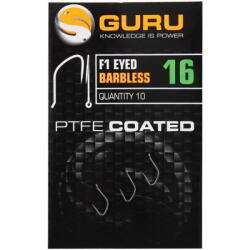 Guru Carlig Guru F1 Barbless Eyed Nr. 16 10buc (GU.GF1E16)