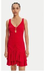 Just Cavalli női ruha, 78PAO907 J0116, Poliészter, 42 EU, Piros (0000305216410_42)