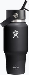 Hydro Flask Wide Flex Travel termosz 710 ml fekete