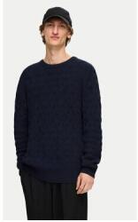 SELECTED Férfi pulóver, Selected Homme, 304520464, Biopamut/Pamut, XL INTL, Kék (0000304520464_XL)