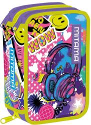 Mitama 3 rekeszes felszerelt tolltartó, Zene (EMGMI064870)