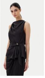 Rinascimento női blúz, CFC0019901002, Poliészter, L INTL, Fekete (0000305472540_L)