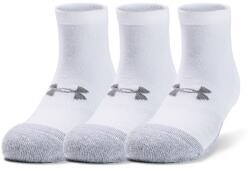 Under Armour Under Armour, Heat Gear Unisex Fitness rövid zoknikészlet - 3 pár, fehér, 47, 5-50, 5 (1346753-100-XL)