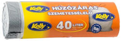 Kelly Szemeteszsák Kelly Húzózáras 55X60 cm 40L 15 Darabos - fizz