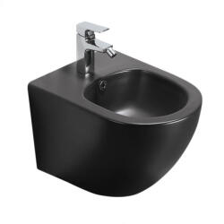  PERLA fali bidé, matt fekete (MWB200MB)