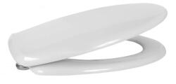 VISAM KLASIK WC ülőke duroplast, fehér, inox zsanér (509-001)