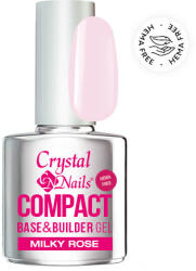 Crystal Nails Crystal Nails Compact Base gel HEMA Free Milky rose - 13ml TF
