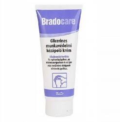 Bradocare Tubusos Munkavédelmi Kézkrém - 100 ml, Glicerines