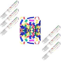 PARTYDECO Színes papír konfetti, 6 db, 20 cm