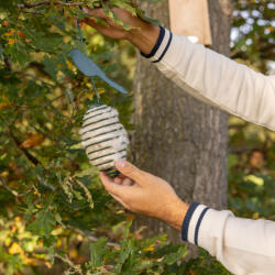 Esschert Design Fém rugalmas madáretető spirál, C