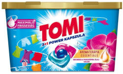 TOMI Power Caps Mosókapszula Aromaterápia Orchidea és Makadámia 13 db