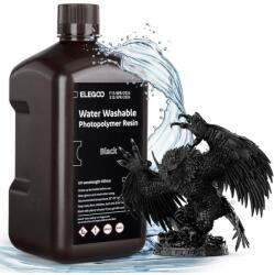 Elegoo Водоотмиваща се смола 2kg, Черен (50.103.0183)