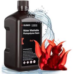 Elegoo Водоразтворима смола 2 кг, Червена (50.103.0184)