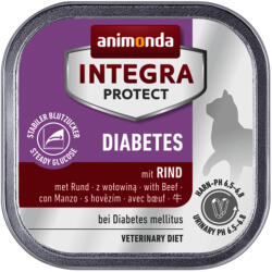 Animonda Integra Protect Diabetes Tálkás Eledel Macskáknak 100 gr - Marha