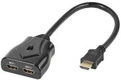 Vivanco Преходник Vivanco HDMI, 2x HDMI A-inputs, 1x HDMI A-output, ръчен (47157)