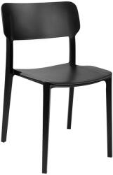 King Home Agat Premium Polipropilén Szék Fekete (KHM-308-APP.BLACK)
