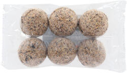 Esschert Design Faggyúgolyó madáreleség, háló nélkül, 6 db-os