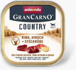 Animonda Grancarno Country 150 gr - Marha, Szarvas + Fehérrépa