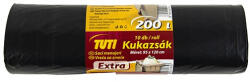 TUTI Szemeteszsák Tuti Extra 200L Köthető Füles 10 Darabos